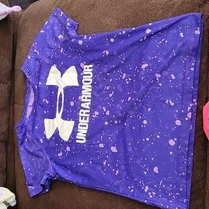 Under Armour girls YS T-shirt